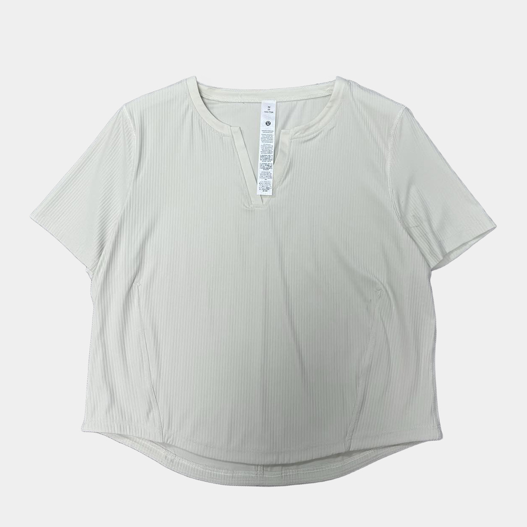 [Lululemon] 룰루레몬 립드 쇼츠 슬리브 셔츠