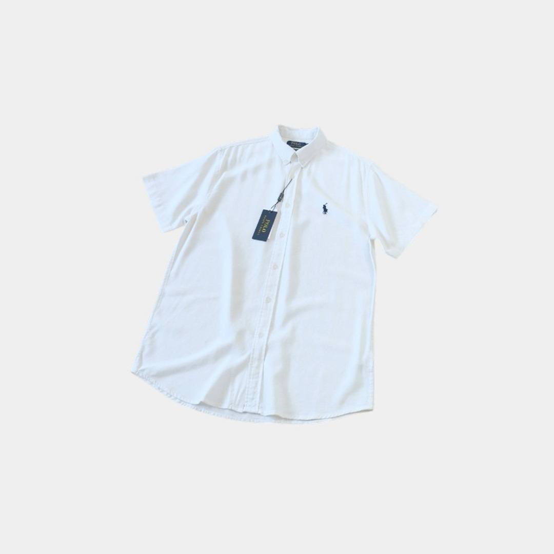 [Polo] 폴로 랄프로렌 린넨 클래식 반팔 셔츠