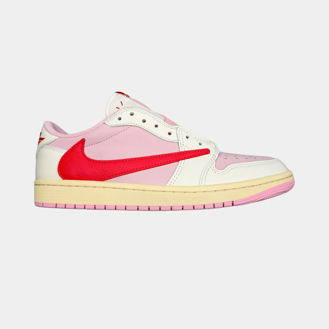 [Nike Jordan x Travis Scott] 조던 1 x 트래비스 스캇 레트로 로우 OG SP 세일 트로피컬 핑크