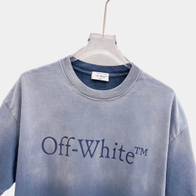 [Off-White] 오프화이트 옹브레 이펙트 로고 티셔츠
