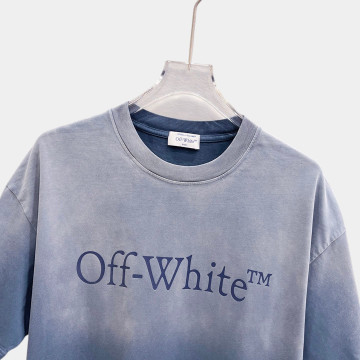 [Off-White] 오프화이트 옹브레 이펙트 로고 티셔츠