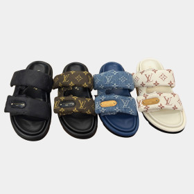 [Louis Vuitton] 루이비통 풀 필로우 플랫 컴포트 뮬