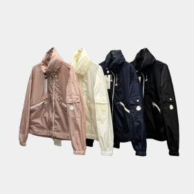 [Moncler] 몽클레르 마마시 후드 레인 재킷