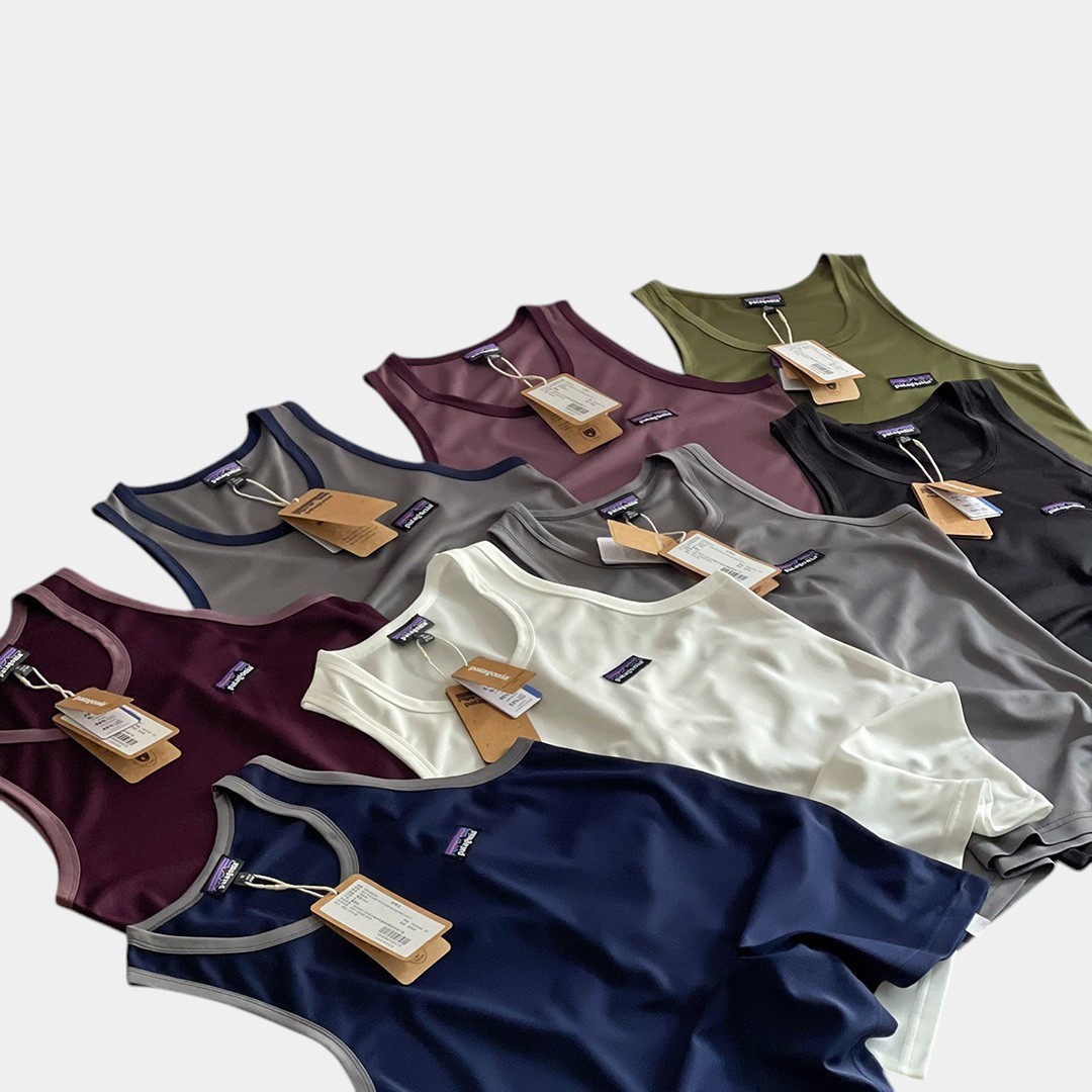 [Patagonia] 파타고니아 P-6 로고 에어리즘 메쉬 슬리브리스