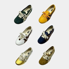 [Onitsuka Tiger x Versace] 오니츠카 타이거 x 베르사체 타이치 사쿠라 나파 레더 트레이너