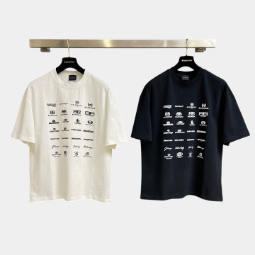 [Balenciaga] 발렌시아가 아카이브 로고 티셔츠