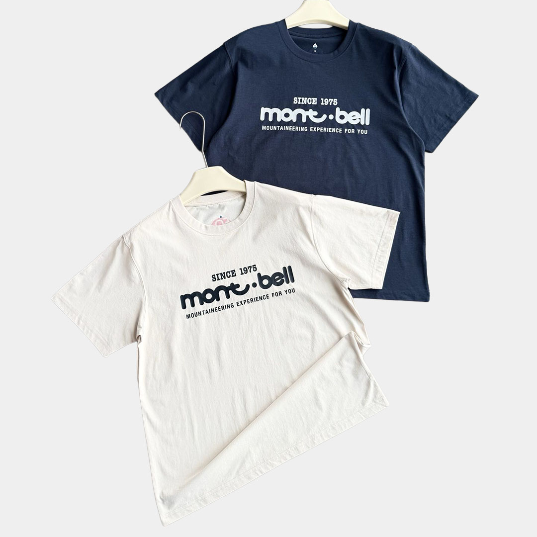 [Montbell] 몽벨 위크론 로고 50th 반팔 티셔츠