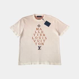 [Louis Vuitton] 루이비통 쇼트 슬리브드 시그니처 크루넥 티셔츠
