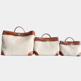 [Bottega Veneta] 보테가 베네타 안디아모 캔버스 백