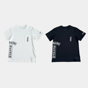 [Chrome Hearts] 크롬하츠 사이드 티바 스크립트 로고 티셔츠