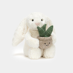 [Jellycat] 젤리캣 크림 버니 플랜트
