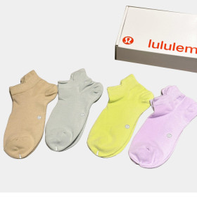 [Lululemon] 룰루레몬 파워 스트라이드 노쇼 삭스 - 4개 세트