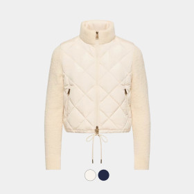 [Moncler] 몽클레르 다운 패널 코튼 블렌드 카디건 / 2colors