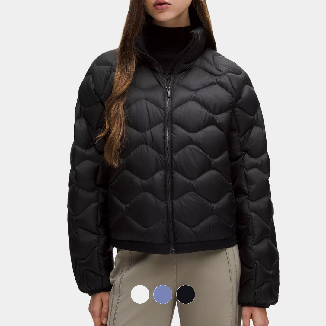 [Lululemon] 룰루레몬 페더웨이트 900 다운 필 퀼티드 재킷