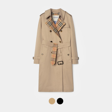 [Burberry] 버버리 롱 개버딘 레이크필드 트렌치코트 / 2colors