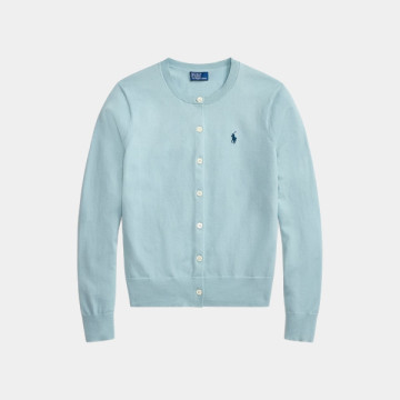 [Polo] 폴로 랄프로렌 스트레치 코튼 블렌드 크루넥 가디건