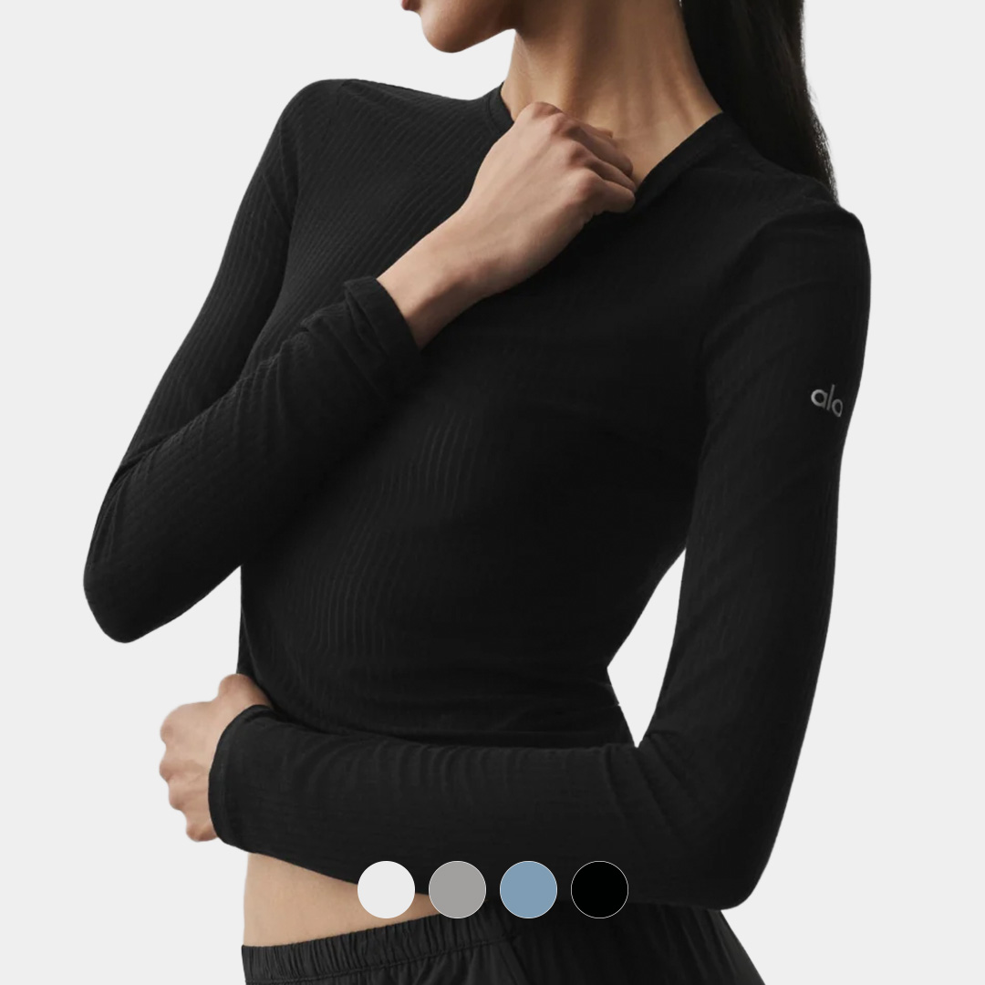 [Alo] 알로 리브드 시 코스트 롱 슬리브 / 4colors