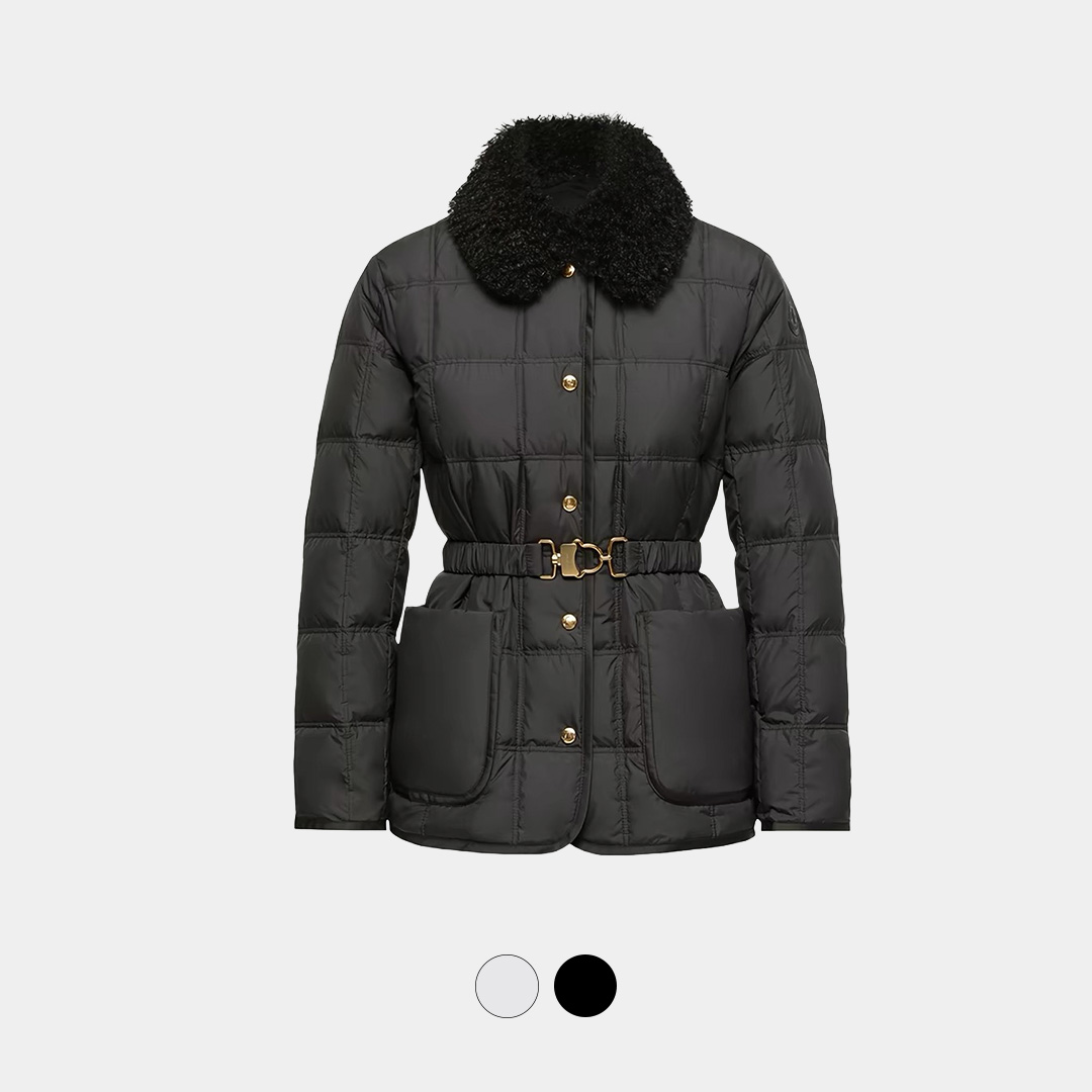 [Moncler] 몽클레어 Cygnes 씬느 벨트 쇼트 다운 재킷 / 2colors