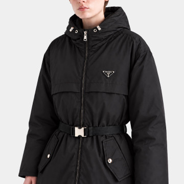 [Prada] 프라다 Re-Nylon 리나일론 후드 다운 재킷 02