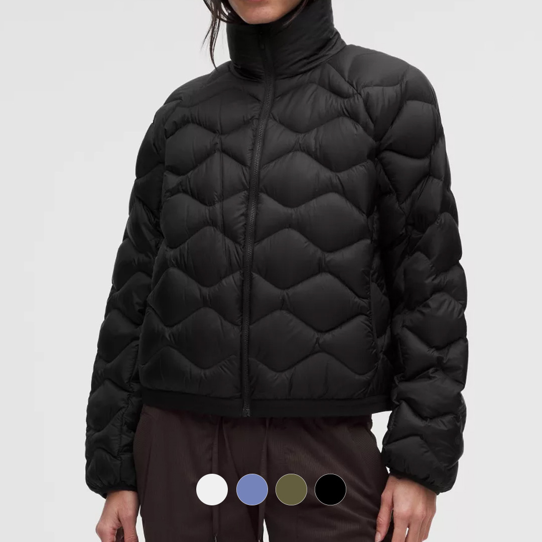 [Lululemon] 룰루레몬 페더웨이트 900 다운 필 퀼티드 재킷 / 4colors