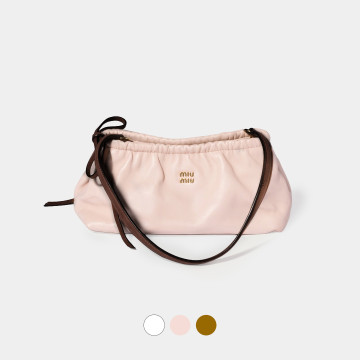 [Miu Miu] 미우미우 나파 가죽 파우치 / 3colors