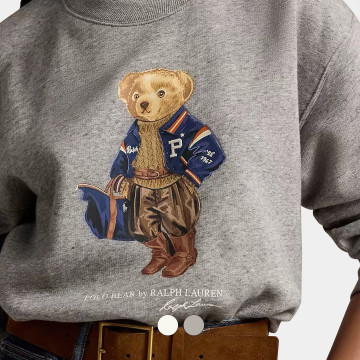 [Polo] 폴로 랄프로렌 레터맨 재킷 폴로 베어 플리스 크루넥 스웨트셔츠 / 2colors